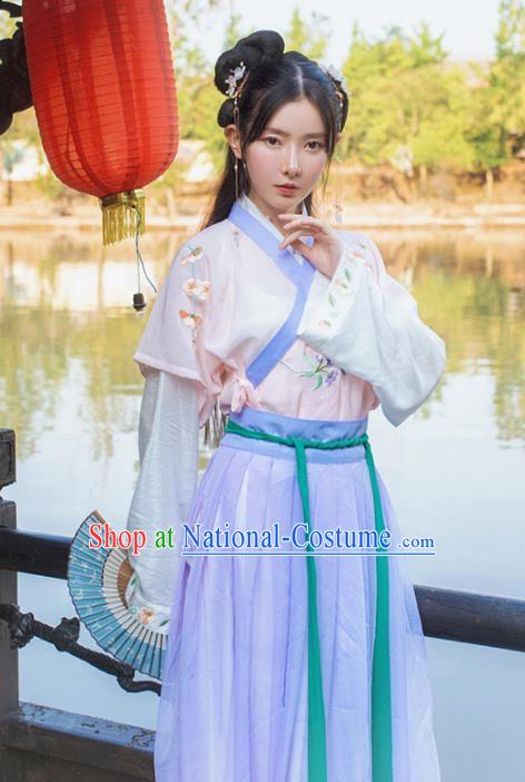 Traditional Chinese Ancient Costume China Ancient Tang Dynasty Hanfu Princess Dress Clothing