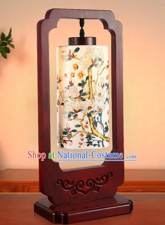 China Handmade Desk Lantern Painting Lanterns Traditional Lamp