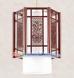 Traditional Chinese Handmade Lantern Wood Carving Hanging Lantern Asian Palace Ceiling Lanterns Ancient Lantern