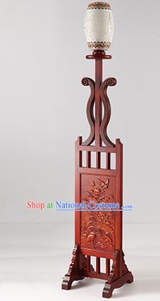 China Handmade Lanterns Ceramics Floor Lantern Ancient Wood Lanterns Traditional Lamp