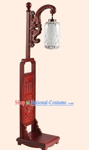 China Handmade Wood Carving Lanterns Palace Floor Lantern Ancient Lanterns Traditional Lamp