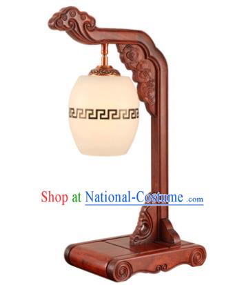 China Handmade Rosewood Carving Lanterns Palace Desk Lantern Ancient Lanterns Traditional Lamp