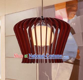 Traditional Chinese Handmade Hanging Lantern Palace Wood Ceiling Lanterns Ancient Lamp