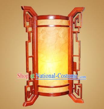 China Handmade Wood Lanterns Palace Parchment Desk Lantern Ancient Lanterns Traditional Lamp