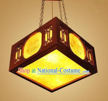 Traditional Chinese Hanging Palace Lantern Handmade Ceiling Lanterns Ancient Lamp