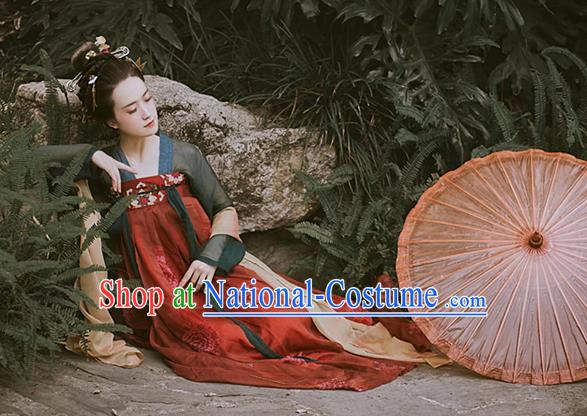 Traditional Chinese Ancient Costume China Wedding Dress Ancient Jin Dynasty Hanfu Princess Clothing