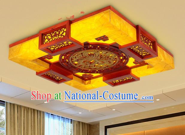 Top Grade Handmade Wood Palace Lanterns Traditional Chinese Lantern Ancient Ceiling Lanterns