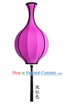 Top Grade Handmade Rosy Vase Lanterns Traditional Chinese Hanging Palace Lantern Ancient Lanterns