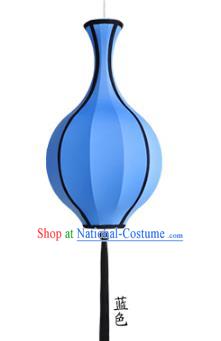 Top Grade Handmade Blue Vase Lanterns Traditional Chinese Hanging Palace Lantern Ancient Lanterns