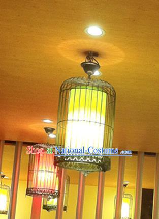 Top Grade Handmade Iron Lanterns Traditional Chinese Palace Lantern Ancient Ceiling Lanterns