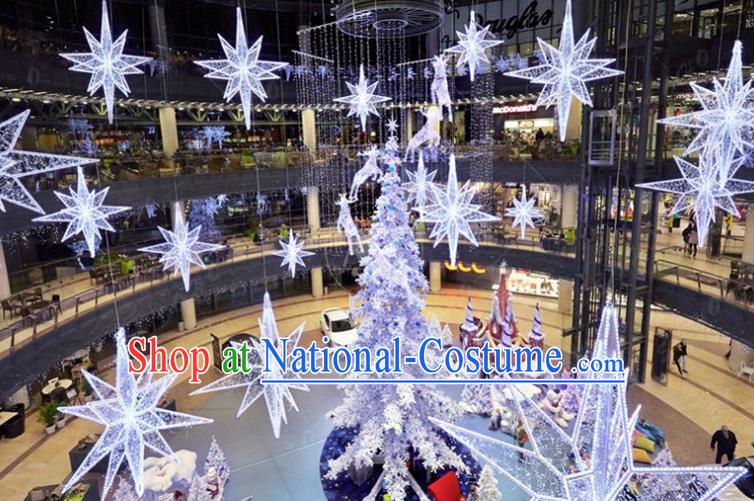 Traditional Show Christmas Tree Light Decorations Lamps Stage Display Lamplight LED Lanterns