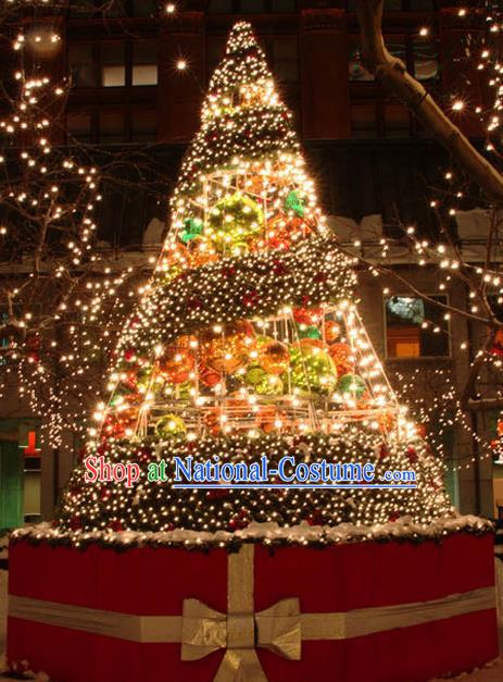 Traditional Handmade Shiny Christmas Tree Lights Lamplight Decorations LED Lamp Lanterns Bulb