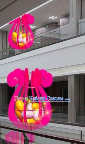 Handmade China Traditional Spring Festival Decorations Lanterns Lamplight LED Lamp