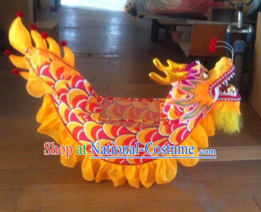 Chinese Traditional Children Land Boat Dance Props Professional Celebration Parade Dragon Boat