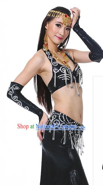 Traditional Asian Indian Belly Dance Costume Stage Performance India National Dance Dress Accessories Belts for Women