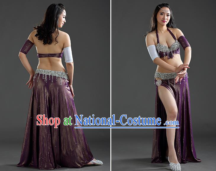 Traditional Asian Indian Belly Dance Costume Stage Performance India National Dance Dress Accessories Belts for Women