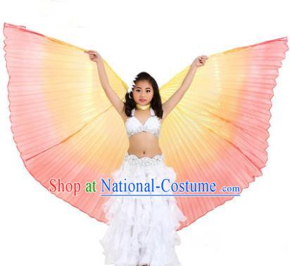 Traditional Indian Children Performance Oriental Dance White Dress Belly Dance Costume for Kids