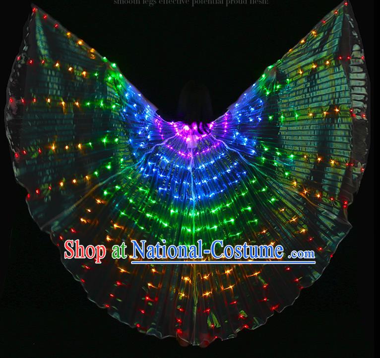 Indian Bollywood Belly Dance Props Led Light Wing for Women