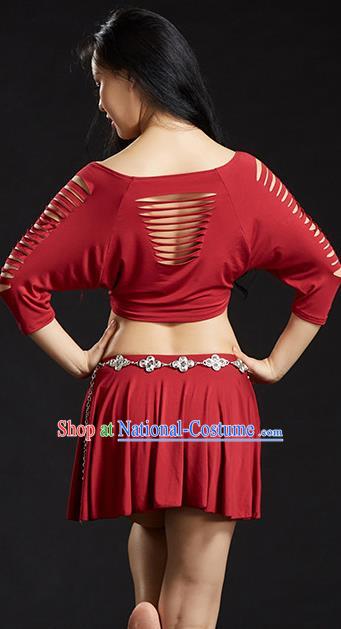 Traditional Asian Indian Belly Dance Costume Stage Performance India National Dance Dress Accessories Belts for Women