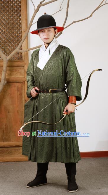 Chinese Ancient Ming Dynasty Imperial Bodyguard Embroidered Costume for Men