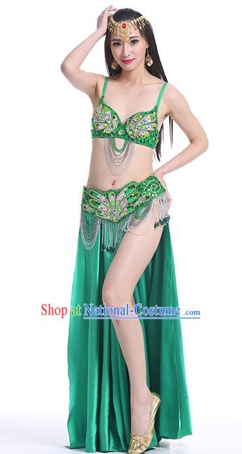 Traditional Asian Indian Belly Dance Costume Stage Performance India National Dance Dress Accessories Belts for Women