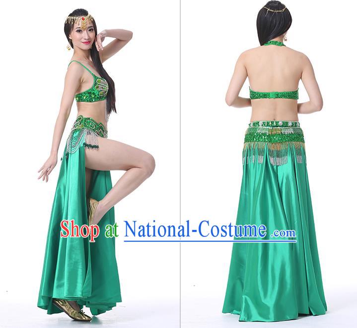 Traditional Asian Indian Belly Dance Costume Stage Performance India National Dance Dress Accessories Belts for Women