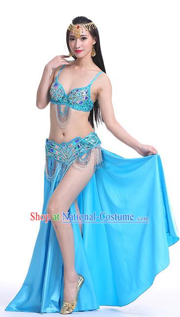 Traditional Asian Indian Belly Dance Costume Stage Performance India National Dance Dress Accessories Belts for Women