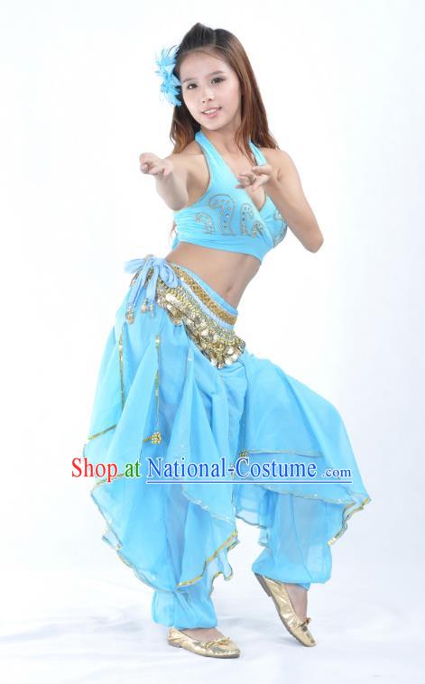 Traditional Asian Indian Belly Dance Costume Stage Performance India National Dance Dress Accessories Belts for Women