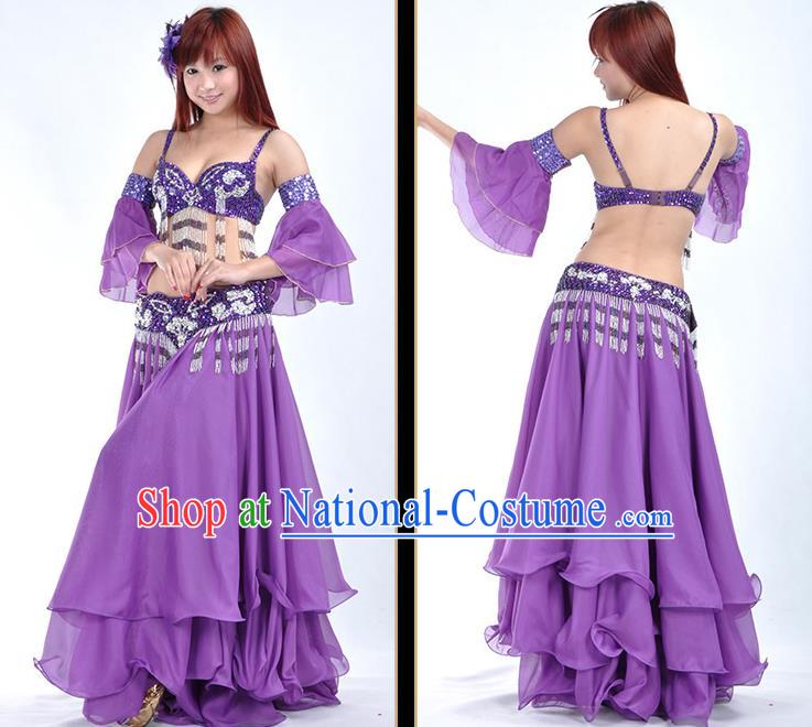 Traditional Asian Indian Belly Dance Costume Stage Performance India National Dance Dress Accessories Belts for Women