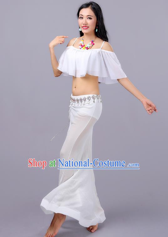 Traditional Asian Indian Belly Dance Costume Stage Performance India National Dance Dress Accessories Belts for Women