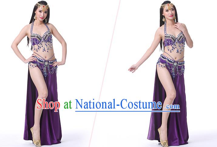 Traditional Asian Indian Belly Dance Costume Stage Performance India National Dance Dress Accessories Belts for Women