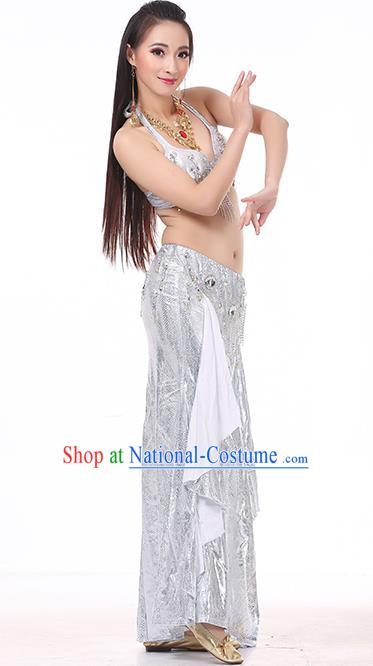 Traditional Asian Indian Belly Dance Costume Stage Performance India National Dance Dress Accessories Belts for Women