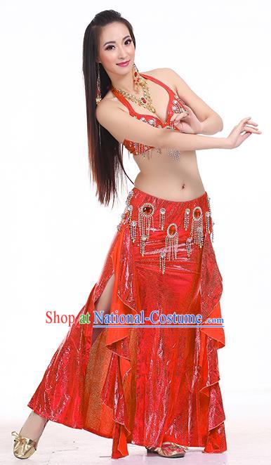 Traditional Asian Indian Belly Dance Costume Stage Performance India National Dance Dress Accessories Belts for Women