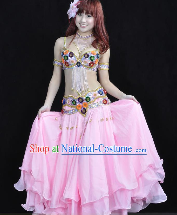 Traditional Asian Indian Belly Dance Costume Stage Performance India National Dance Dress Accessories Belts for Women