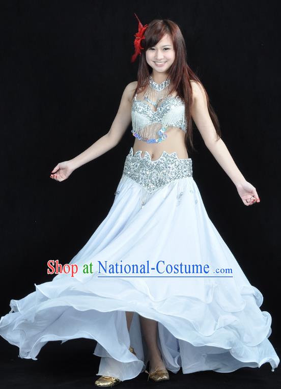 Traditional Asian Indian Belly Dance Costume Stage Performance India National Dance Dress Accessories Belts for Women