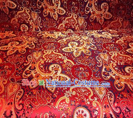 Chinese Traditional Fabric Palace Pattern Design Brocade Chinese Fabric Asian Material