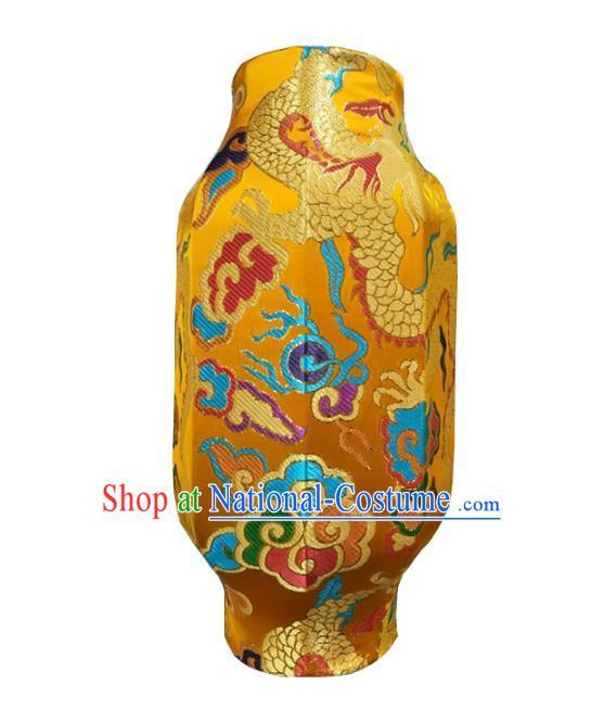 Traditional Chinese Handmade Ancient Lantern Dragon Pattern Lanterns Festival Lamps