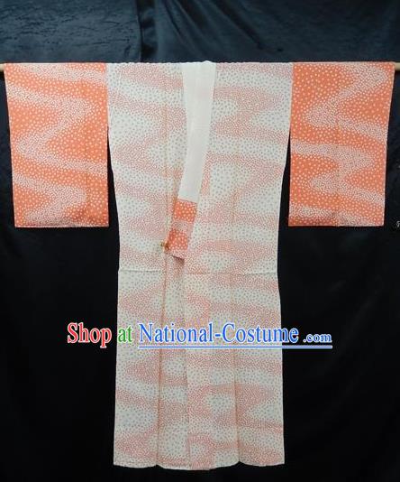 Traditional Japan Palace Furisode Kimono Costume Japanese Yukata Dress for Women