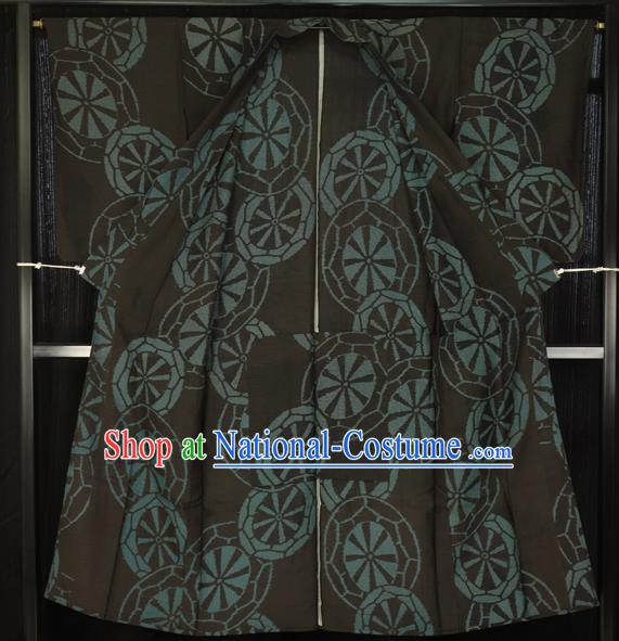 Japanese Traditional Kimono Male Costume Yukata Robe Japan Haori Apparel Clothing for Men