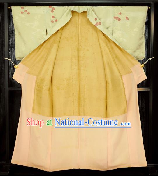 Asian Japan Costume Traditional Furisode Kimono Japanese Yukata Dress for Women