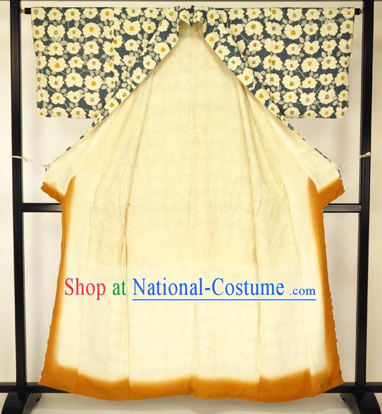 Japan Traditional Formal Kimono Costume Painted Furisode Kimonos Printing Yukata Dress for Women