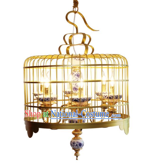 Handmade Traditional Chinese Lantern Ceiling Lanterns Birdcage Lanern