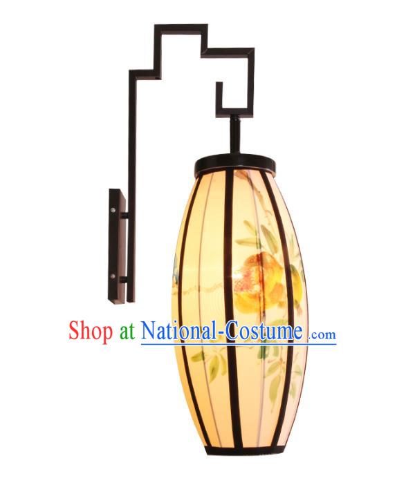 Handmade Traditional Chinese Lantern Wall Lamp Hand Painting Lantern