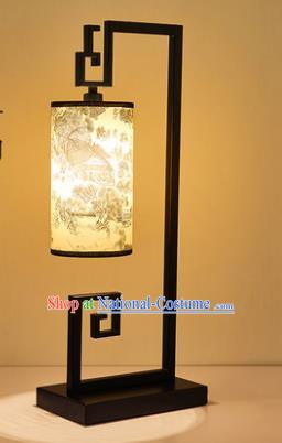 Traditional Asian Chinese Lantern China Style Lamp Electric Palace Desk Lantern