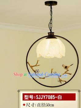 Asian China Traditional Handmade Lantern Flower Ceiling Lamp Ancient Palace Lanern