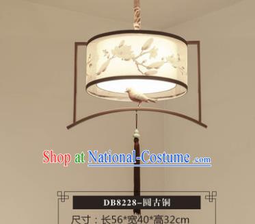 Asian China Traditional Handmade Bronze Lantern Classical Lamp Ancient Palace Ceiling Lanern