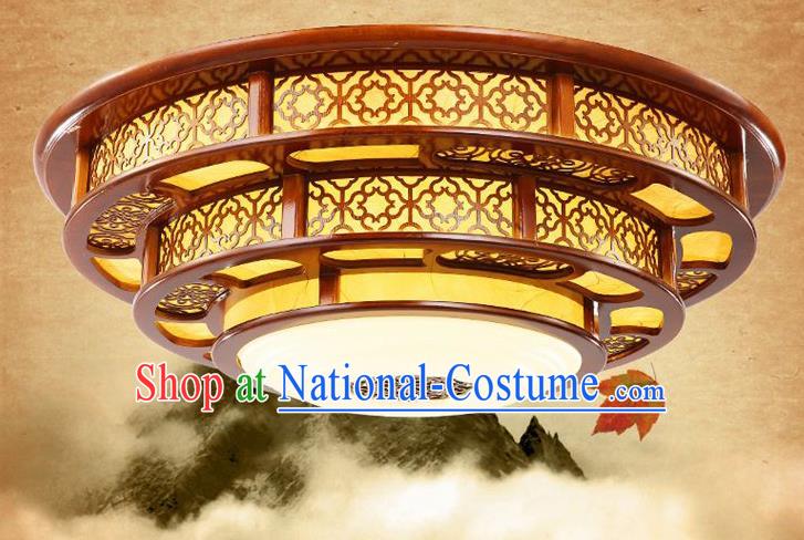 Asian China Traditional Handmade Lantern Parchment Lanterns Ceiling Lamp Ancient Palace Lanern