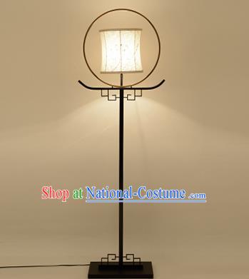 Traditional Asian Chinese Lanterns China Ancient Floor Lamp Iron Palace Lantern