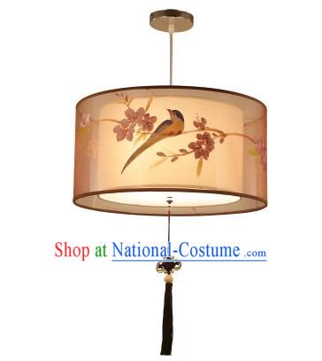 Traditional China Handmade Lantern Ancient Hanging Lanterns Flowers Birds Palace Ceiling Lamp