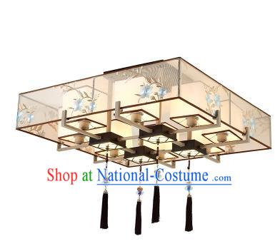 Traditional China Handmade Lantern Ancient Embroidered Lanterns Palace Ceiling Lamp